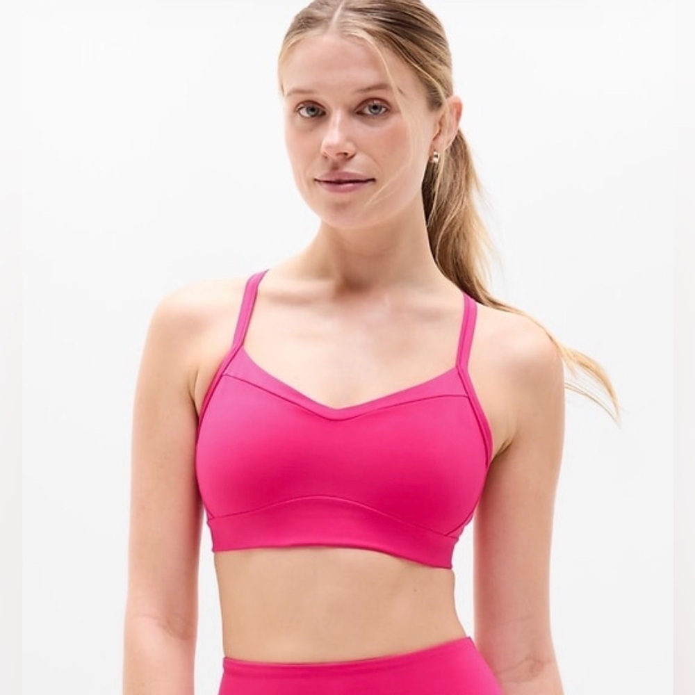 NWT Athleta Vital Dahlia Bra Sz Small (best for A-C Cups)